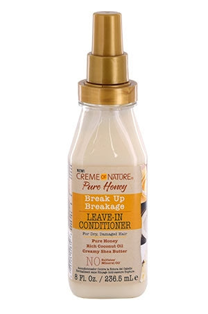 CREME OF NATURE Pure Honey Leave-In Conditioner(8Zo) - Sareya Beauty - Calgary hair store, Beauty Supply
